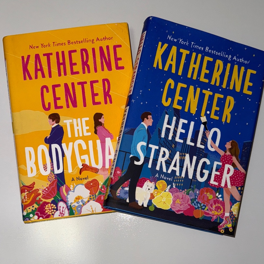 Katherine Center Book Set - The Bodyguard & Hello Stranger